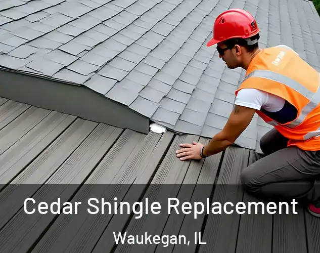  Cedar Shingle Replacement Waukegan, IL
