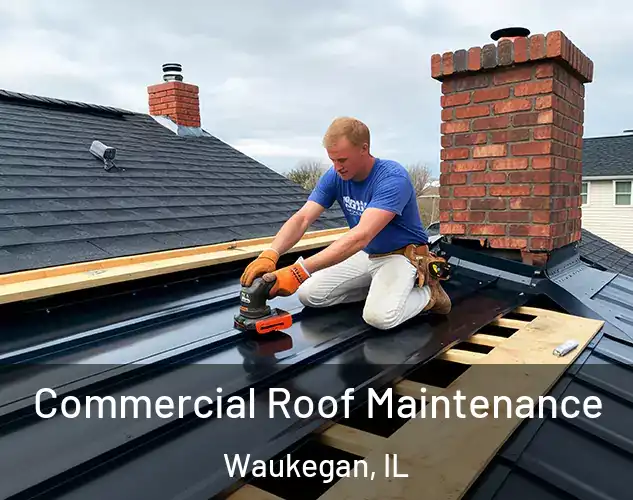  Commercial Roof Maintenance Waukegan, IL