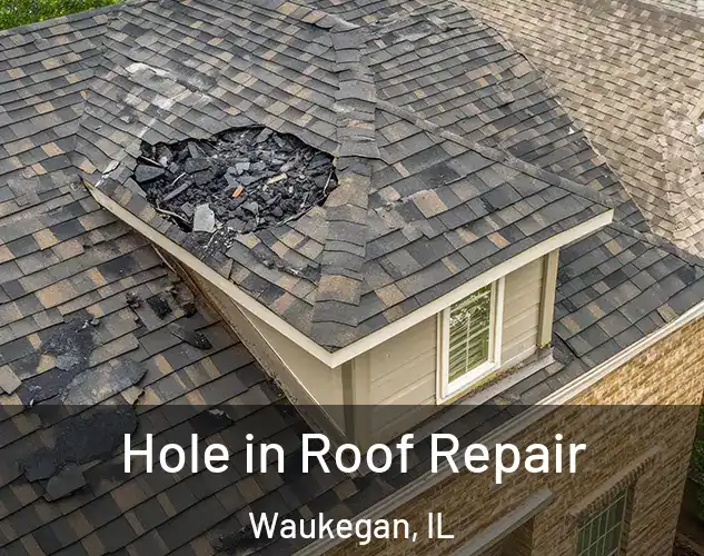  Hole in Roof Repair Waukegan, IL