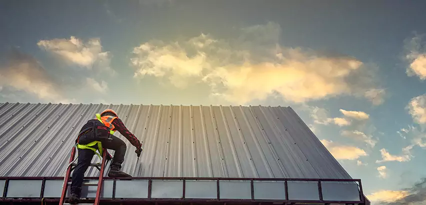 Commercial Built-Up Roof Installation in Waukegan