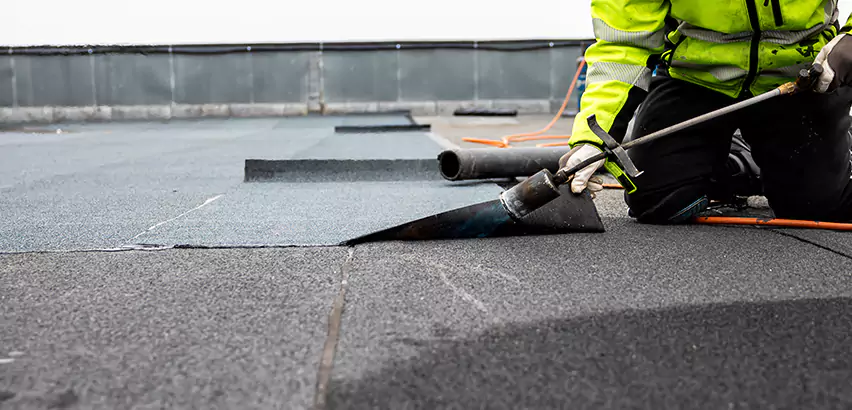 Residential Flat Roof Repair in Waukegan