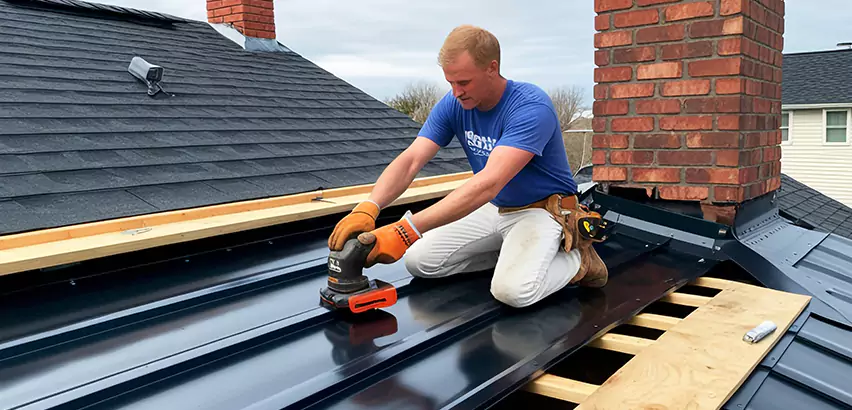 Metal Barn Roof Replacement in Waukegan
