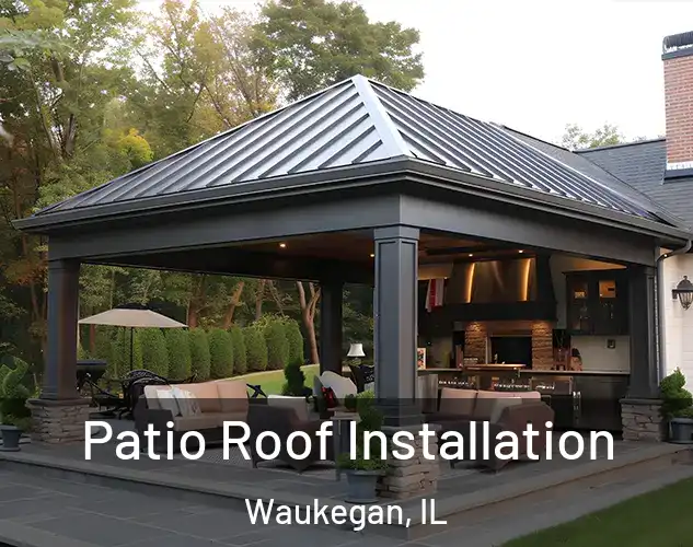  Patio Roof Installation Waukegan, IL