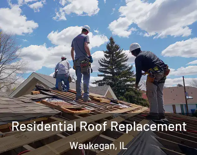  Residential Roof Replacement Waukegan, IL