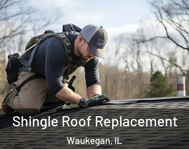  Shingle Roof Replacement Waukegan, IL