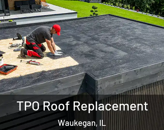  TPO Roof Replacement Waukegan, IL