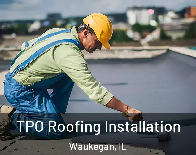  TPO Roofing Installation Waukegan, IL